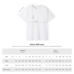 Gildan 2000 Ultra Cotton Unisex Tee Size Guide